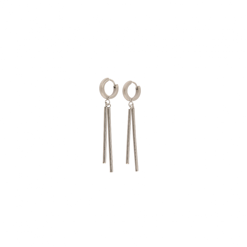 Naušnice od nehrđajućeg čelika sa cirkonom