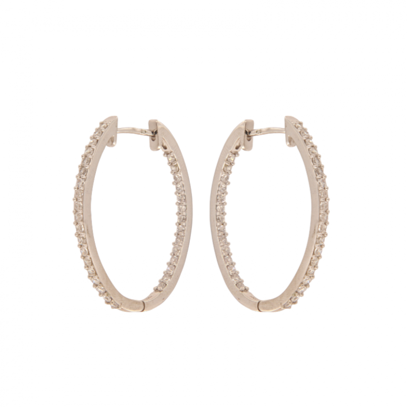 Srebrne naušnice sa cirkonima